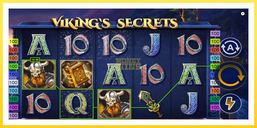 Slika 3 igralni avtomat Vikings Secrets