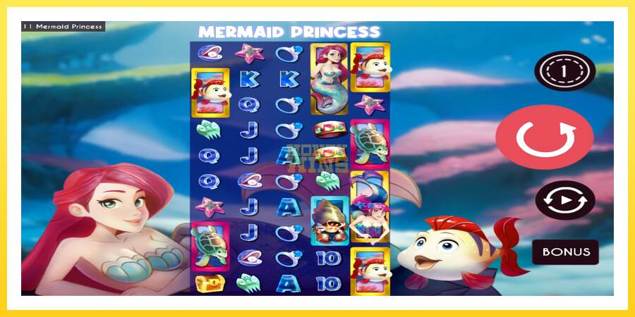 Slika 1 igralni avtomat Mermaid Princess