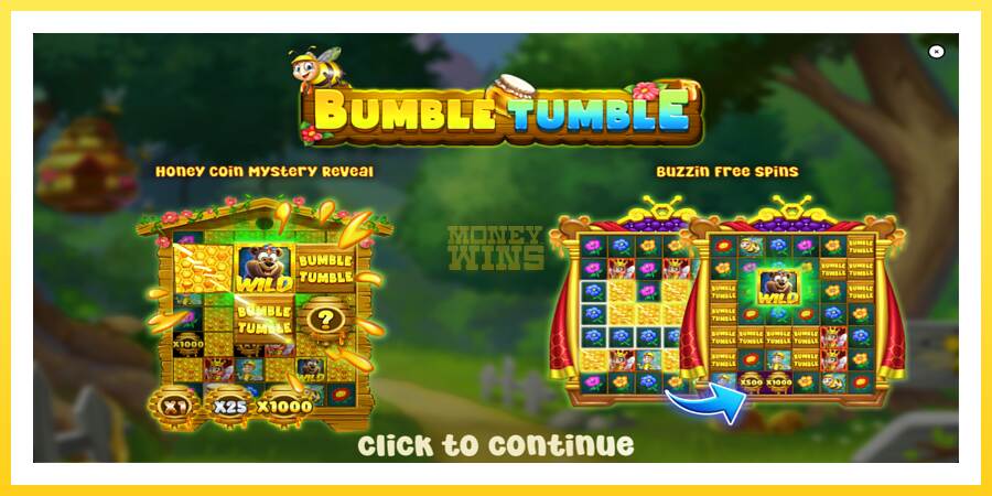 Slika 1 igralni avtomat Bumble Tumble