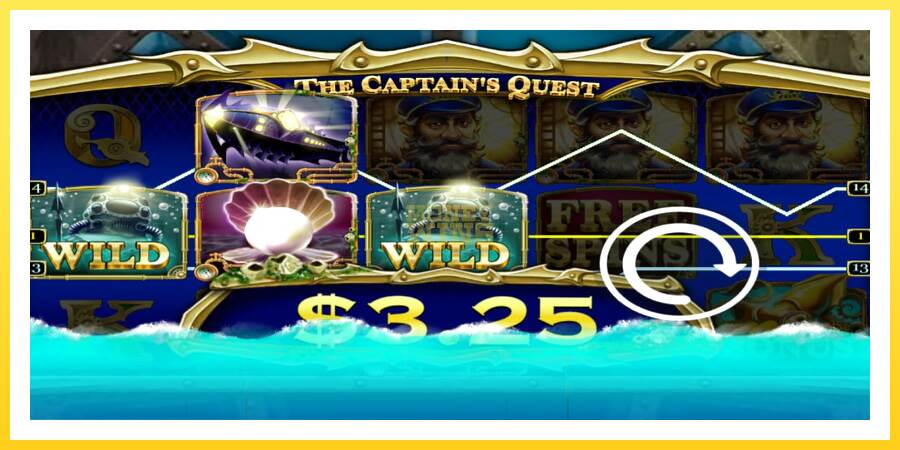 Slika 2 igralni avtomat The Captains Quest