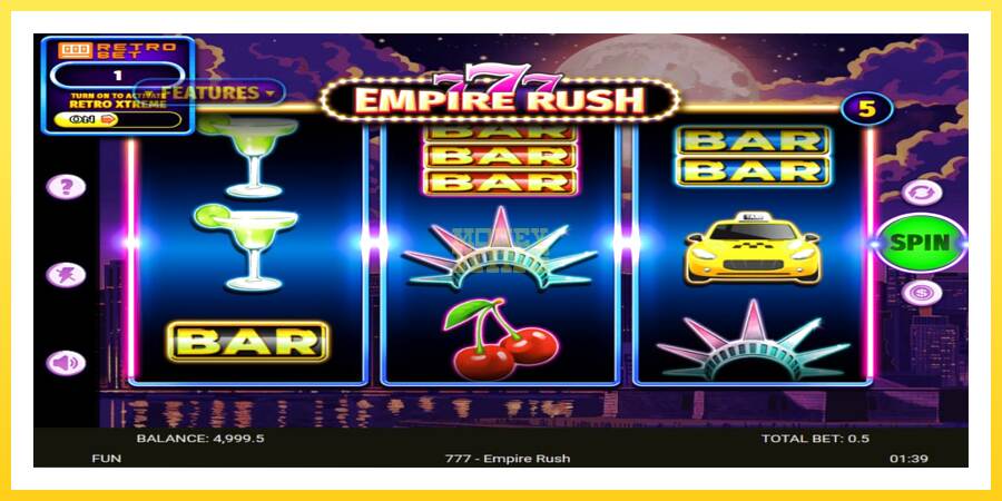 Slika 2 igralni avtomat 777 Empire Rush