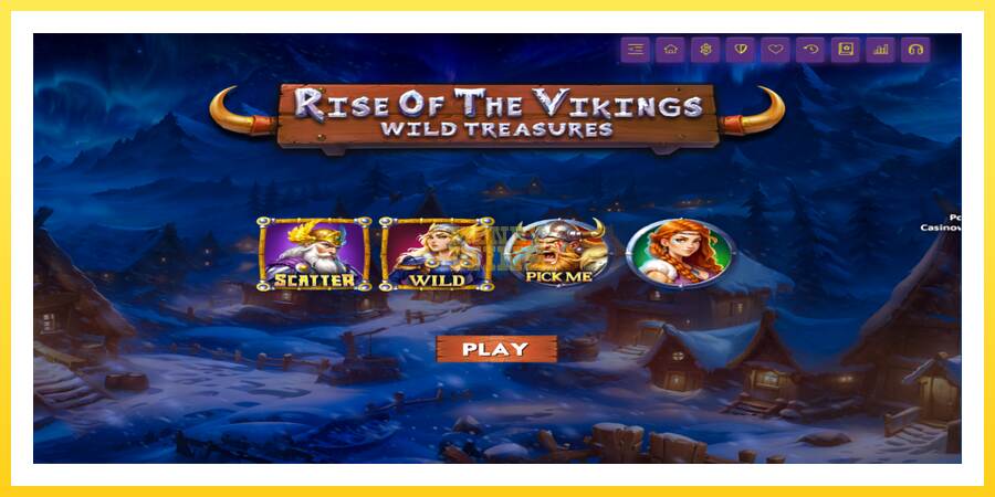 Slika 1 igralni avtomat Rise of The Vikings - Wild Treasures