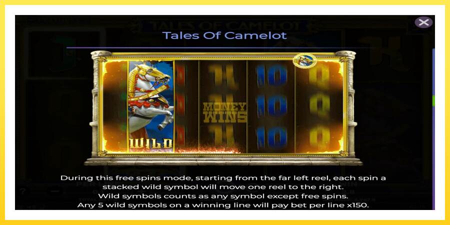 Slika 5 igralni avtomat Tales of Camelot