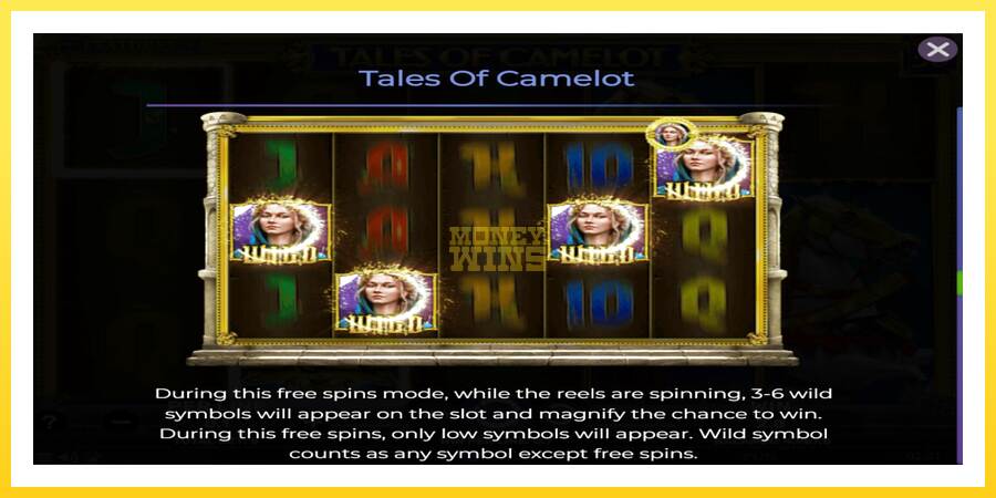 Slika 6 igralni avtomat Tales of Camelot