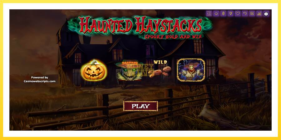 Slika 1 igralni avtomat Haunted Haystacks - Spooky Hold and Win