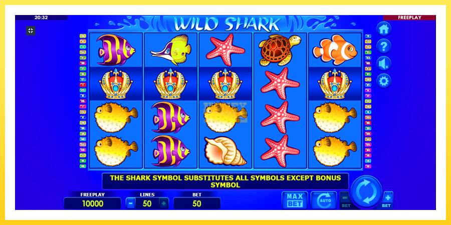 Slika 4 igralni avtomat Wild Shark