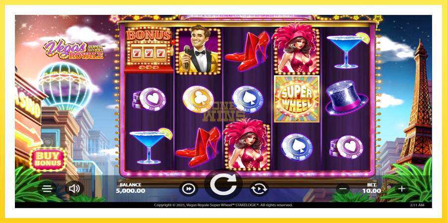 Slika 2 igralni avtomat Vegas Royale Super Wheel