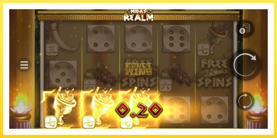 Slika 2 igralni avtomat Midas Realm Dice