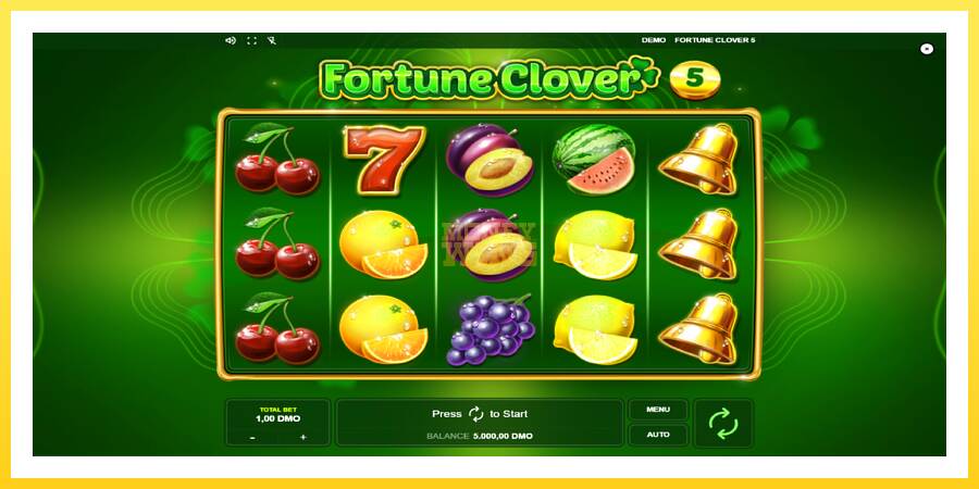 Slika 1 igralni avtomat Fortune Clover 5