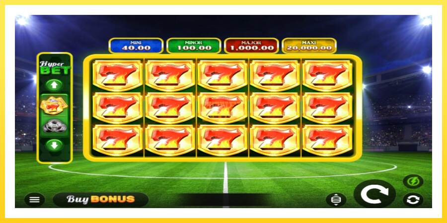 Slika 1 igralni avtomat Football Blast Hold and Win