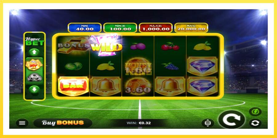 Slika 2 igralni avtomat Football Blast Hold and Win