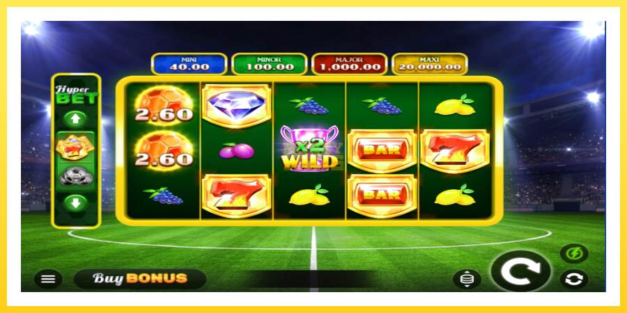 Slika 4 igralni avtomat Football Blast Hold and Win