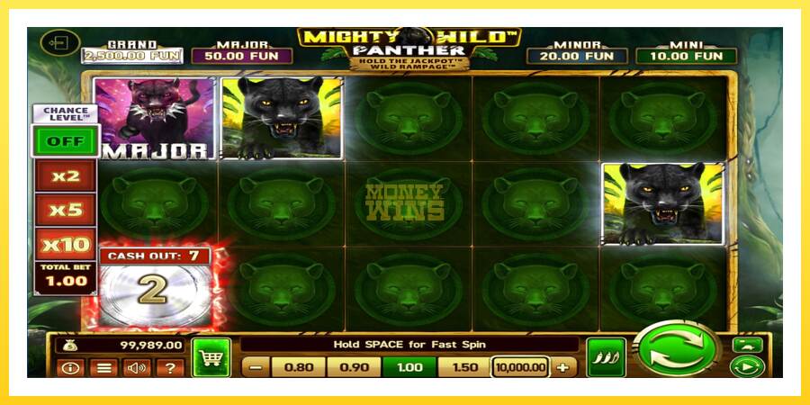 Slika 3 igralni avtomat Mighty Wild: Panther Grand Platinum Edition