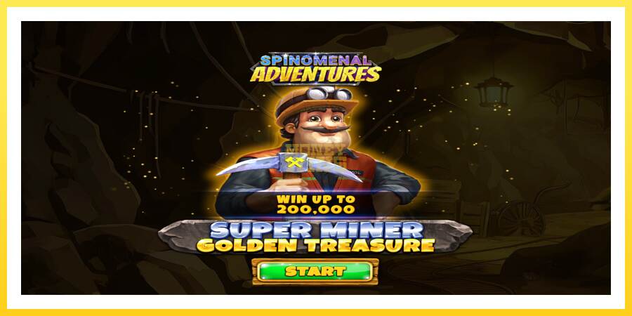 Slika 1 igralni avtomat Super Miner - Golden Treasure