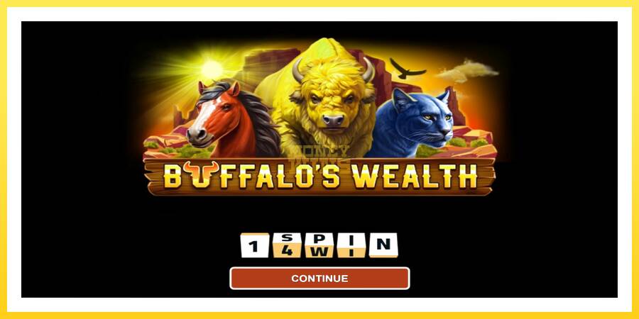 Slika 1 igralni avtomat Buffalos Wealth