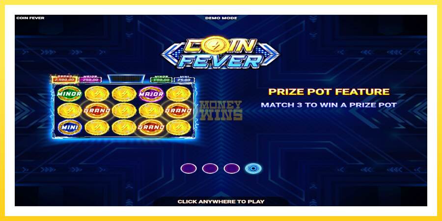 Slika 1 igralni avtomat Coin Fever