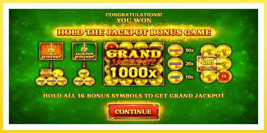 Slika 3 igralni avtomat 16 Coins Score The Jackpot