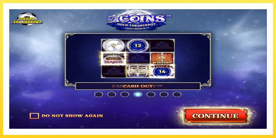 Slika 1 igralni avtomat 9 Coins Grand Diamond Edition Score The Jackpot