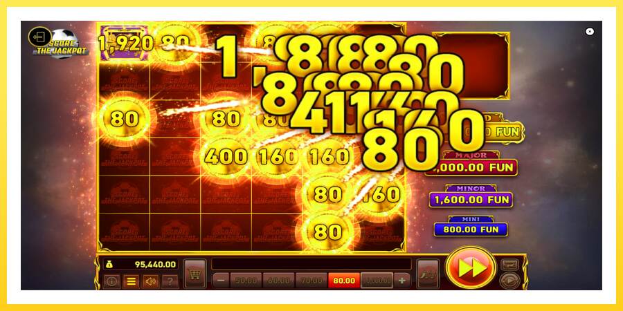 Slika 5 igralni avtomat 36 Coins Score The Jackpot