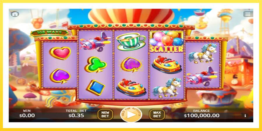 Slika 1 igralni avtomat Fortune Funland