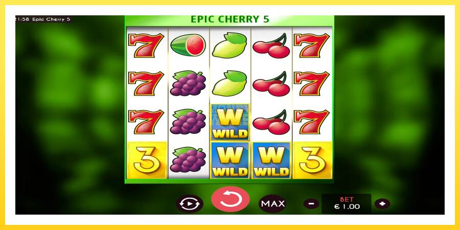 Slika 1 igralni avtomat Epic Cherry 5