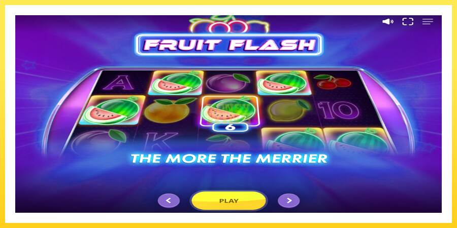 Slika 1 igralni avtomat Fruit Flash