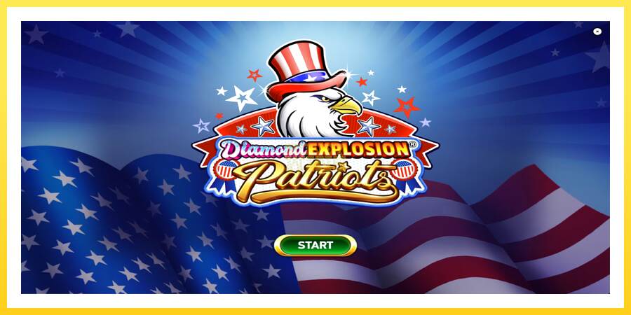 Slika 1 igralni avtomat Diamond Explosion Patriots