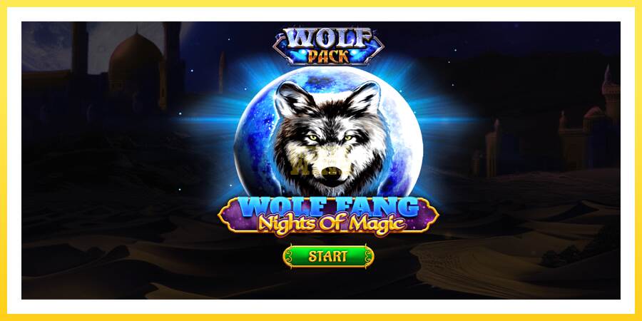 Slika 1 igralni avtomat Wolf Fang - Nights of Magic