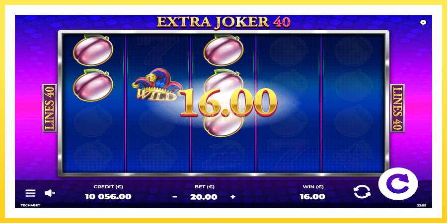 Slika 4 igralni avtomat Extra Joker 40