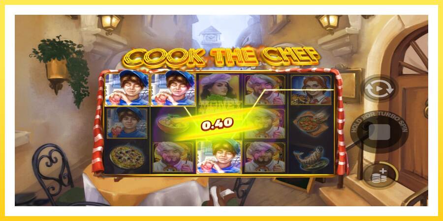 Slika 3 igralni avtomat Cook the Chef