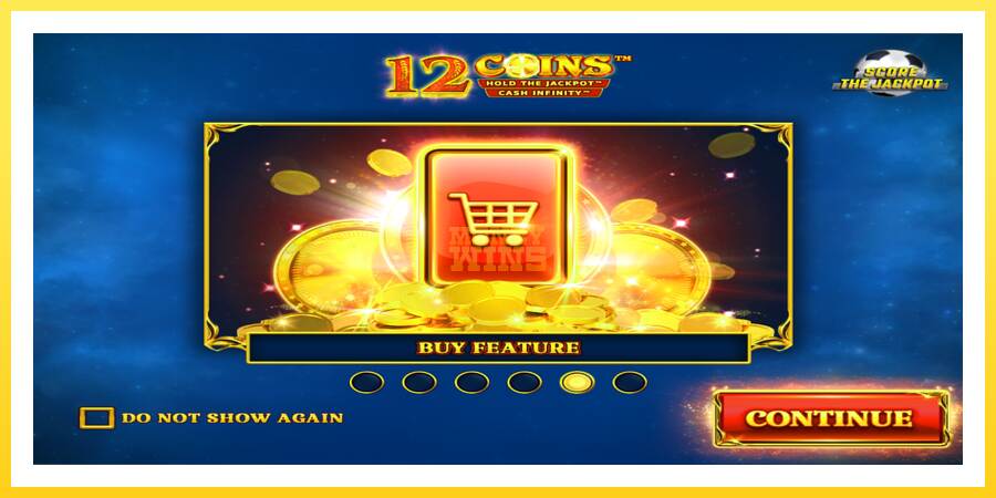 Slika 1 igralni avtomat 12 Coins Grand Gold Edition Score The Jackpot