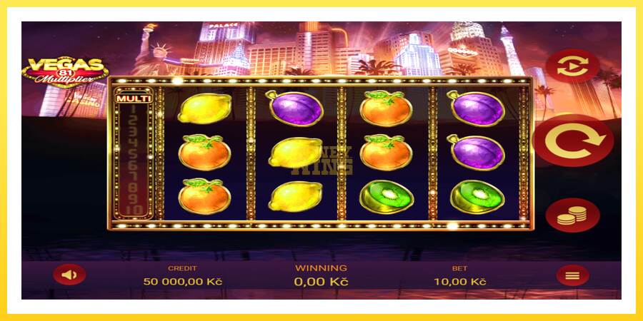 Slika 1 igralni avtomat Vegas 81 Multiplier