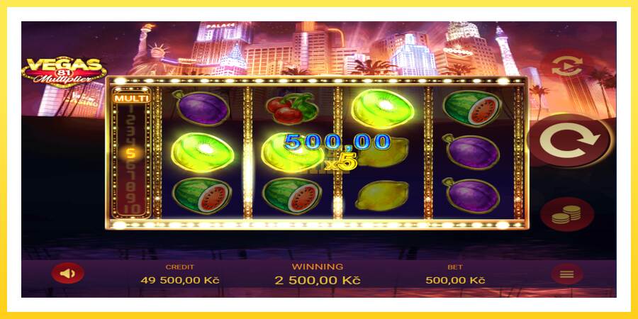 Slika 2 igralni avtomat Vegas 81 Multiplier