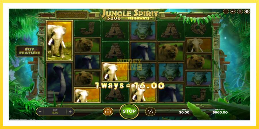 Slika 3 igralni avtomat Jungle Spirit Megaways