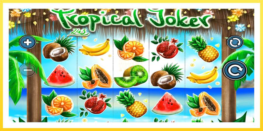 Slika 1 igralni avtomat Tropical Joker