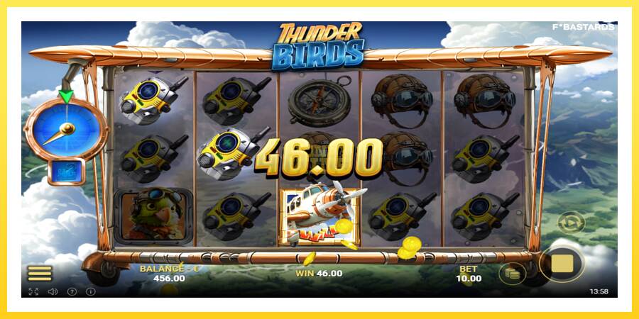 Slika 3 igralni avtomat Thunder Birds