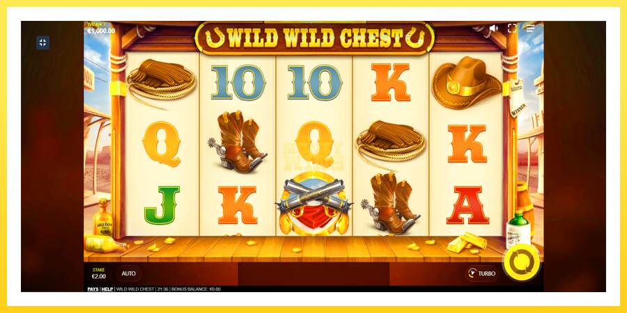 Slika 1 igralni avtomat Wild Wild Chest