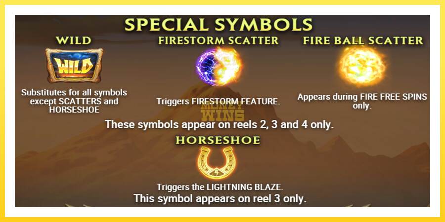 Slika 6 igralni avtomat Colt Lightning Firestorm