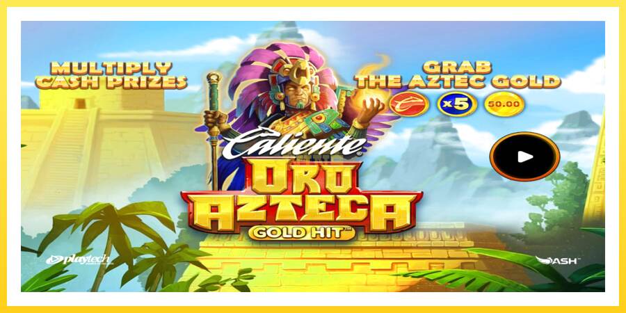 Slika 1 igralni avtomat Gold Hit: Oro Azteca