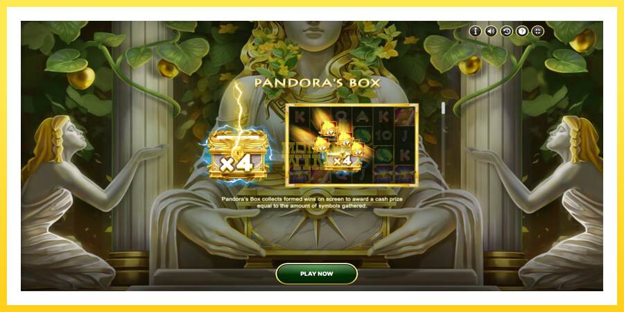 Slika 5 igralni avtomat Pandoras Treasure