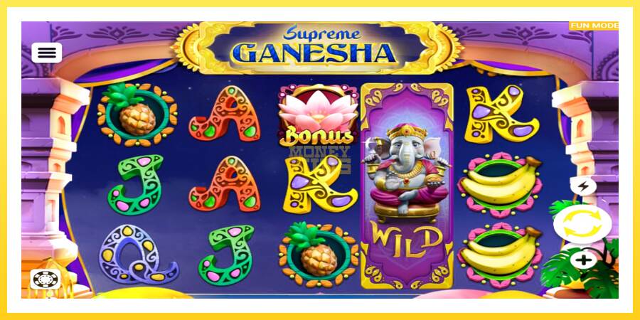 Slika 2 igralni avtomat Supreme Ganesha