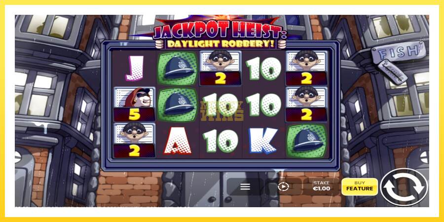 Slika 2 igralni avtomat Jackpot Heist: Daylight Robbery!