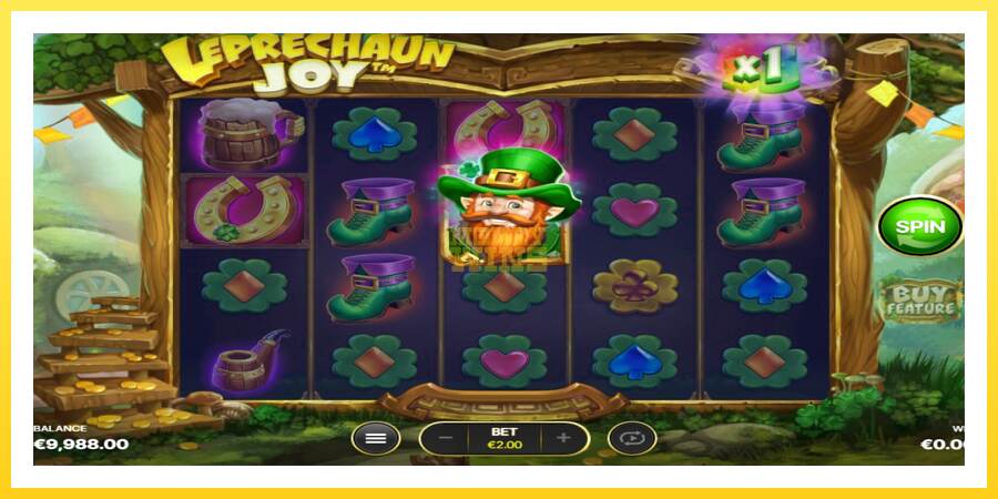 Slika 3 igralni avtomat Leprechaun Joy