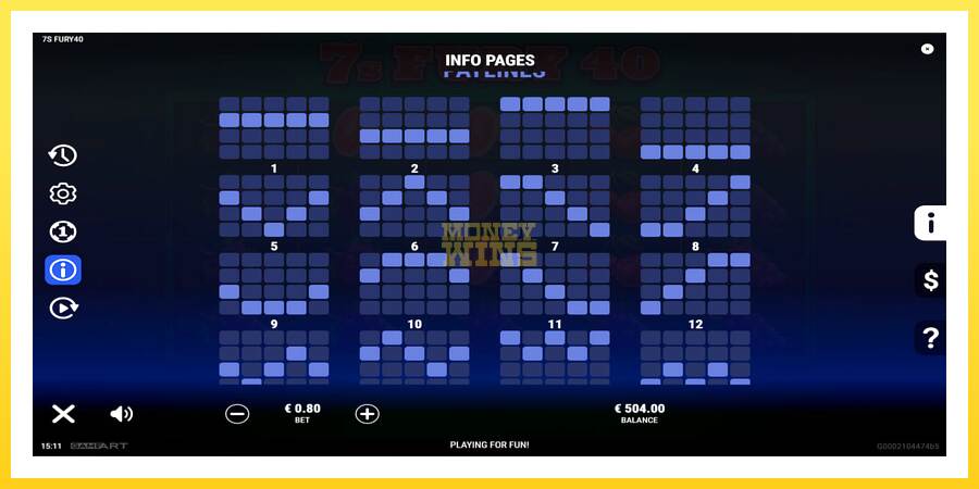 Slika 7 igralni avtomat 7s Fury 40