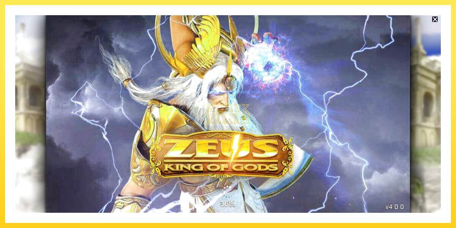 Slika 1 igralni avtomat Zeus King of Gods