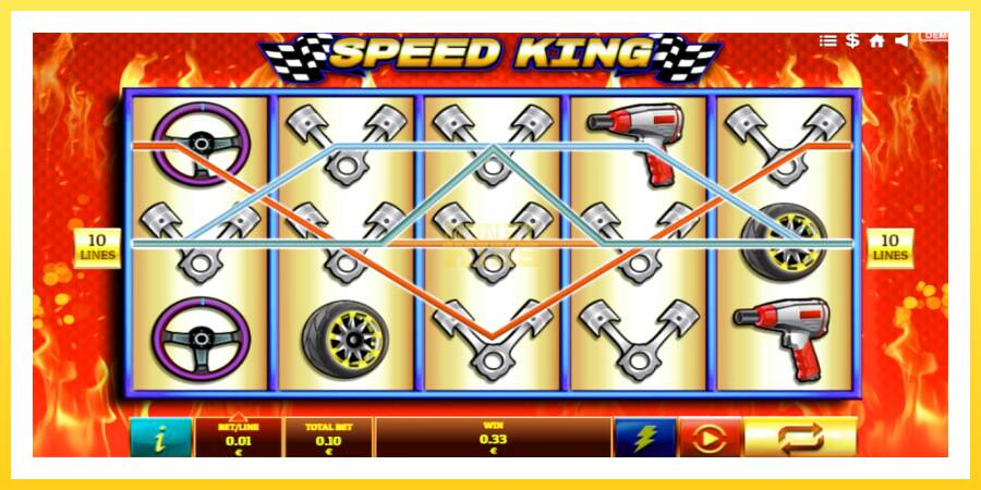 Slika 4 igralni avtomat Speed King