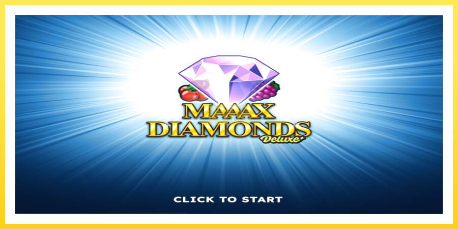 Slika 1 igralni avtomat Maaax Diamonds Deluxe