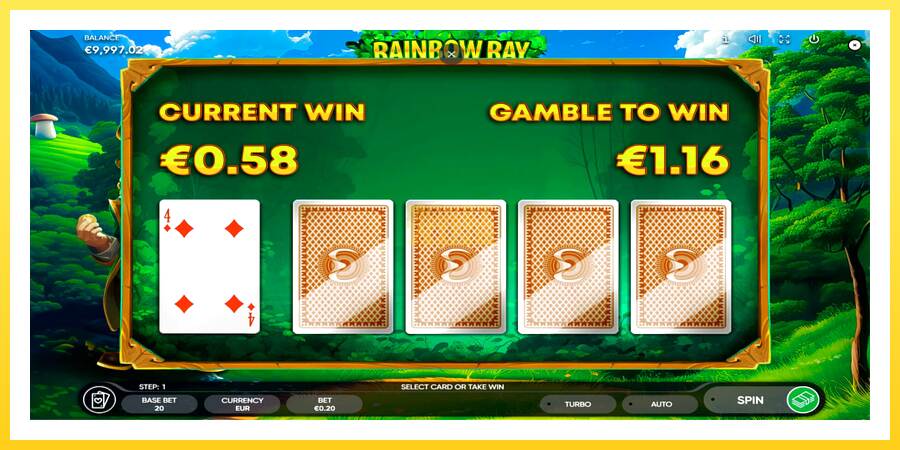 Slika 6 igralni avtomat Rainbow Ray