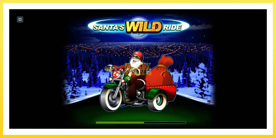 Slika 1 igralni avtomat Santas Wild Ride