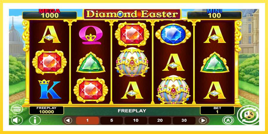 Slika 2 igralni avtomat Diamond Easter